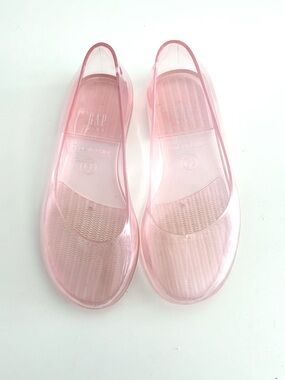 GAP Kids Transparent Pink Slip-On Shoes Size 11